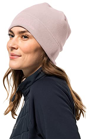 Jack Wolfskin Unisex Real Stuff Beanie M tze, rose smoke, Einheitsgr e EU