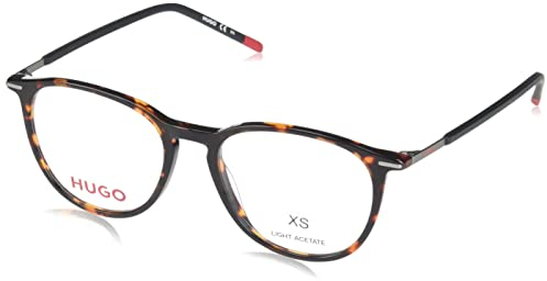 Hugo Boss Unisex Hg 1233 Sunglasses, 0UC/37 RED Havana, 51