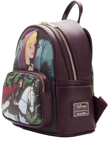 Disney Exklusiver Mini-Rucksack Sleeping Beauty, Mehrfarbig, Mini, Mini Rucksack