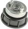 tecuro IBC Adapter Anschlusskappe S60 auf Storz D Kupplung - KA 31 mm