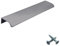 M4TEC Bar Kitchen Cabinet Door Handles Cupboards Drawers Bedroom Furniture Concealed Finger Edge Pull Handle for Wardrobe & Bedroom Cabinet Hardware Polished Chrome. VD3 Series: 96 mm Pack of 10