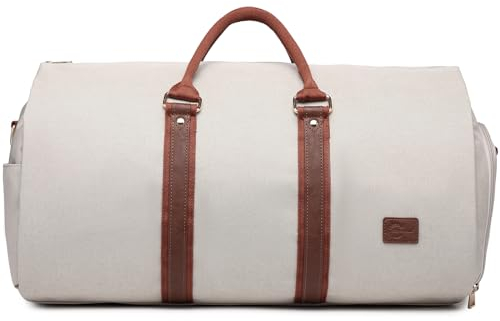 seyfocnia Umwandelbarer Reise-Kleidersack, Handgepäcktasche für Männer und Frauen, 2-in-1 Hängetasche, Anzug, Business-Reisetasche