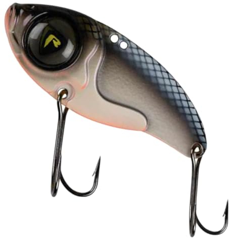 Fox Rage Big Eye Blade - Spinnköder, Farbe:UV Bleak, Länge/Gewicht:4cm / 8g