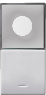 AVE Pulsante Domus 1P NA 10A+PIASTRI.1M 441050