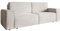 Verona Idee Sofa Madeira mit Schalffunktion -Cord- Sofa zum Entspannen Bettsofa Moderne Stil - Ideal für gesellige Zusammenkünfte - BEIGE/Grau