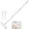 MINGRACE Fusselrolle mit Nachfüllungen, 3 klebrige Rollen, 24 cm breit, Fusselentferner für Tierhaare, extra klebriger langer Griff, große Fusselrolle für Boden, Teppich, Couch, Bett