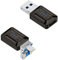 Apitiong Adaptador Lightning OTG USB C, 2 en 1 tipo C Lightning USB 2.0 OTG, 35 W PD carga rápida, soporta transferencia de datos, no para audio/OTG, compatible con Lightning