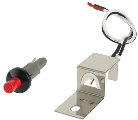 Yetaha Piezo Igniter Assembly Replacement Kit, Gas Grill Ignitor Push Button Replacement Kit, Spark Ignition Kit Assembly with Wire, Compatible with Weber Q100 Q120 Q200 Q220 Gas Grill