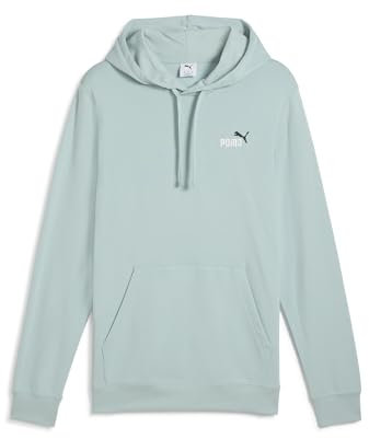 PUMA Ess 2 Color Small No. 1 Logo Hoodie TR, Felpe con Cappuccio Uomo, Modern Mint, L