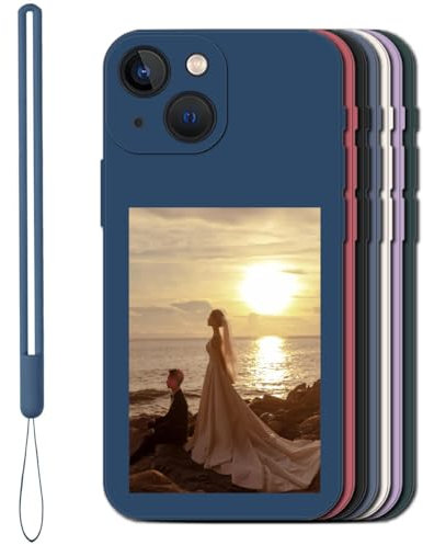 KARTXITAI Personalised Phone Case compatible with iPhone 13 Mini,Personalised Image/Picture/Photo/Text Custom Design Customised, Soft Anti-Fingerprint Anti-Scratch Anti-Fall Cover