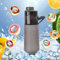 750ml Sport Air Wasserflasche mit 4 6 7 8 Geschmack Pods Trinkflasche BPA Frei, 0 Zucker 0 Kalorien für Fitness Schule (A1, 6 Geschmack Pods)