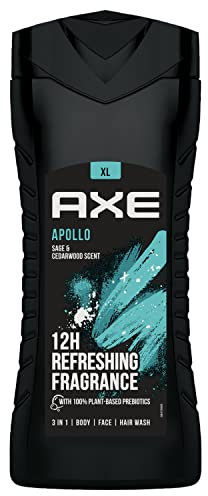 Axe Gel de ducha Apollo de Men – Pack de 6 (6 x 400 ml)