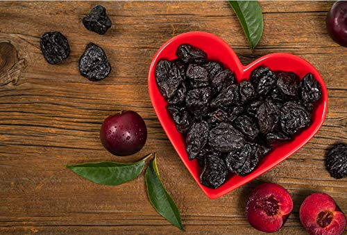 Prugne Secche 1 Kg I Prugne Squisite Denocciolate Disidratate Di Grande Calibro I Frutta Secca Suprema Essiccata I Morbida, Disidratata Senza Zucchero Aggiunto I Con Sacchetto Richiudibile I Dorimed