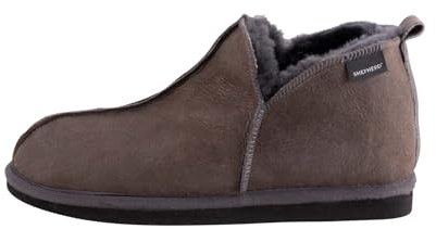 Shepherd of Sweden - Anton Lammfell-Hausschuhe - Herren - 100% Echtes Lammfell - Bequem - Weich und warm - Flauschig - Größe 46