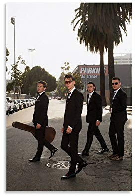LIANGBO Arctic Monkeys Leinwand Kunst Poster und Wandkunst Bilddruck Moderne Familienzimmer Dekor Poster 16x24inch(40x60cm)