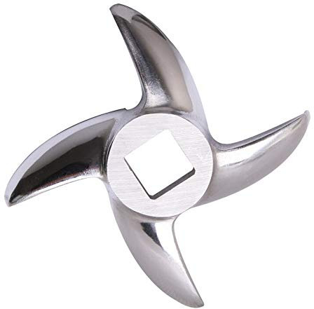 Jxjamp 1 pz 32 Coltello tritacarne ad Alta durezza in Acciaio Inox coltelli tritacarne tritacarne Pezzi di Ricambio