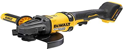 DeWalt Meuleuse sans balais XR FLEXVOLT 54 V 180 mm électronique, démarrage doux, frein, embrayage, sans chargeur/batterie Multicolore