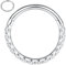 Septum Schmuck Septun Ringe 16G Daith Ohrringe Chirurgenstahl Schlange Septum Clicker Nasenring Silber Rook Ohrringe Nahtlose Conch Piercing Schmuck Septum Knorpel Helix Tragus Creolen 8mm