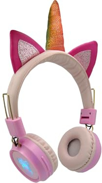 Kids Euroswan Sweet Dreams, kabellose Bluetooth-Kopfhörer, Mehrfarbig, normal (KL11419)