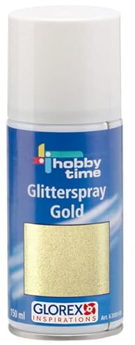 NEU Glitterspray Gold/Glittergold, 150 ml