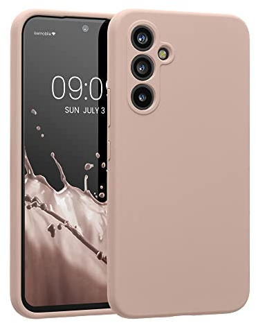 kwmobile Hülle kompatibel mit Samsung Galaxy A54 5G Hülle - A54 Case gummiert - Silikon Handyhülle - Schutzhülle Altrosa matt