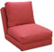 EVERGREENWEB - Zweisitzer-Futon-Schlafsofa - (Rot, 1 Platz)