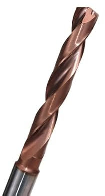 1pc CNC 3D Dia.9.0-13.9mm Vollhartmetallbohrer DIN6535HA Beschichtung mit Kühlmittel Bohrer Große Auswahl an Material Legierung Edelstahl (Size : D12.8-54-D14-107)