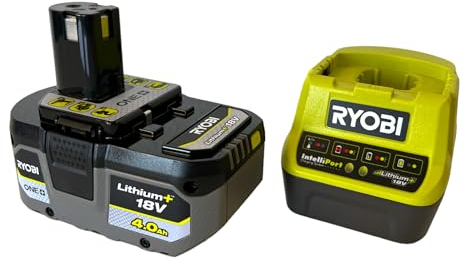 Kit énergie avec batterie 4.0 Ah et chargeur RYOBI RC18120-140X ONE+ 18V