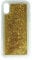 Babaco Phone Case For Iphone X/XS Liquid Glitter Effect, Gold