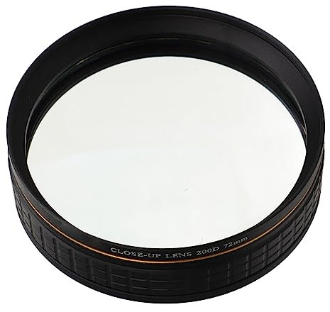 Obiettivo Ravvicinato 200D, 49mm 52mm 55mm 58mm 62mm 67mm 72mm 77mm 82mm Vetro Ottico Macro Close Up Filtro per Riprese Fiori Gioielli Goccioline D'acqua (72 mm)