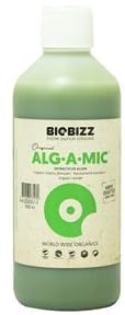 GROWMANIA Fertilizante Alg a mic de BioBizz 250 ML | Abono Orgánico procedente de Algas Marinas para Crecimiento de Plantas y Cultivos