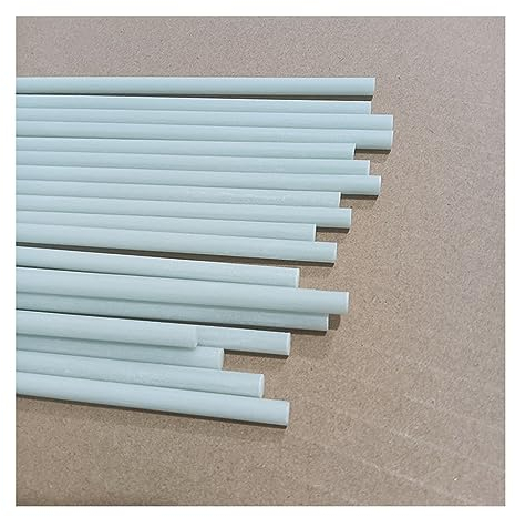10 Pièces Tige En Fibre De Verre Blanche Bande De Tente En Fibre De Verre Support De Cerf-volant Tige En Fibre De Verre Longueur 500mm, For Accessoires D'enveloppe De Vinyle En Fibre De Verre De Jardi