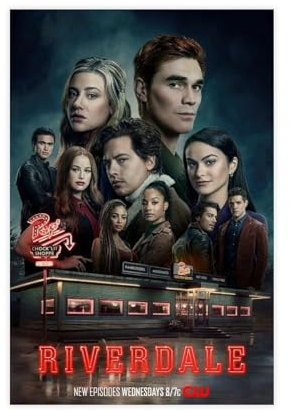 OWNPET TV-Serie Riverdale Leinwand-Poster, Wandkunst, Dekordruck, Bild, Gemälde für Wohnzimmer, Schlafzimmer, Dekoration, ungerahmt, 30 x 45 cm