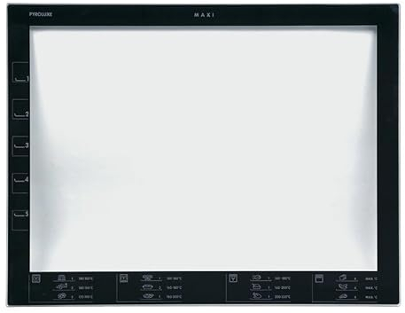 LUTH Premium Profi Parts Cristal interior compatible con AEG 561610709/9 para puerta de horno