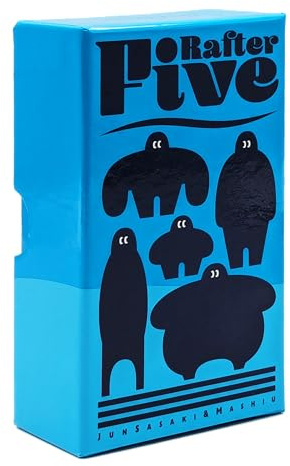 Oink Games Rafter Five, Familienspiel | Build Higher, Push Your Luck, and Make Your Rivals Take the Fall, Tense Balancing Strategy Game, 1-6 Players