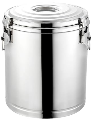 Generic Breakfast Soup Porridge Pot Insulated Warm Soup Pot - Portable Multipurpose Hotel Buffet Soup Pot for Canteens Hotel Commercial