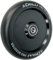 Chilli Pro Scooter Hollowcore Rolle Sondergrösse FAT 120 x 27mm I Rollstuhl Sport Lenkrollen I Hobby Bobbycar Downhill Racing Rennen I Street I Abec 9 Kugellager (Schwarz/Pu Schwarz)