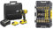Stanley FATMAX Perceuse à Percussion sans Fil 18V Lithium Ion 80 Nm Moteur Brushless 35 700 cps/mn & FATMAX Coffret 22 pièces Embouts de Vissage Impact Torsion 50mm Gamme FATMAX Robuste