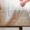 Schreibtischunterlage Transparent Dicke 1MM Schreibtisch Zubehör Anti Rutsch Beschichtung Abwischbar PVC Schreibtisch Unterlage Tischsets 40x60cm 60x60cm 70x120cm(Size:80x140cm)