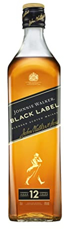 Johnnie Walker Black Label 12 Jahre | Blended Scotch Whisky | klassischer | Geschenkempfehlung für genussvolle Abende zu Hause & mit Freunden | 40% Vol | 700ml | (Packung mit 6)
