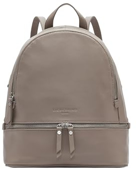 LIEBESKIND Berlin Rucksack „Alita“ – Backpack aus weichem Rindsleder mit Reißverschlussfächern und verstellbarem Schulterriemen