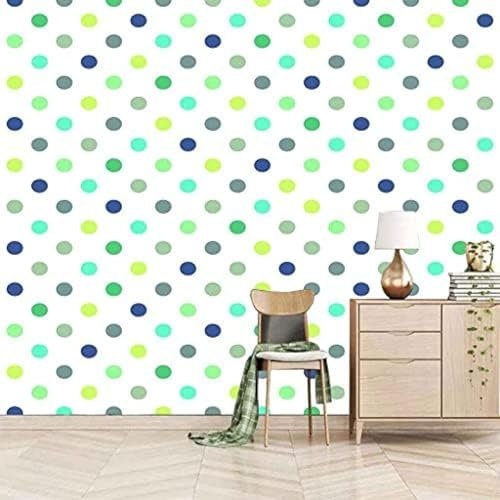 XLMING Bunte Punkte 3D Tapete Wohnzimmer Sofa Schlafzimmer Esszimmer Home Dekoration Wand-150cm×105cm