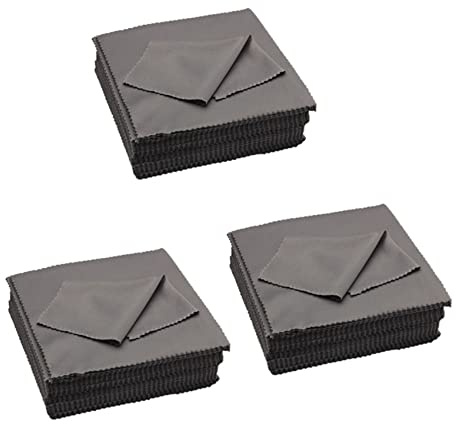 Reinscer 3X Ballaststoff Display Reinigungstuch 19X20 cm in, Fuer Alle Smartphones & Tablet PCs - Displaytuch Clean - Bildschirm Tuch