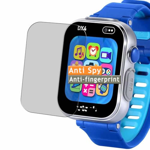 Vaxson Protector de Pantalla de Privacidad, compatibile con VTech KidiZoom Smartwatch DX4 [No Vidrio Templado ] Película Protectora Film Guard
