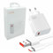 120W Cargador y Cable USB C,6A Turbo Carga Adaptador Cargador y 1M HyperCharge Cable,Compatible con Huawei/Xiaomi/OPPO/Samsung, no Hay Necesidad de Esperar