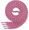 Di Ficchiano 1 Paar SCHNÜRSENKEL flach 7mm breit für Sneaker Sportschuhe Lederschuhe - flache Schuhbänder sehr reißfest - Shoe Laces Farbe: peach purple 180cm