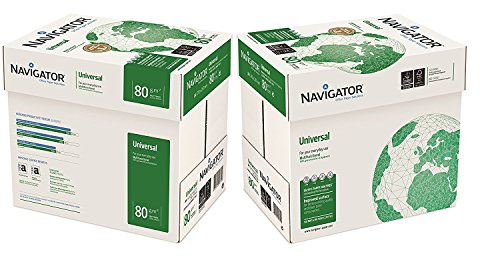 Kopieerpapier Navigator Universal A4 80gr wit 500vel | 5 stuks