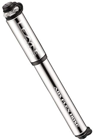 LEZYNE Mini Pump Road Drive Large, Shiny Silver 160PSI, 28.3 cm, 1-MP-RDDR-V3L06-TW Pumps, Black, M
