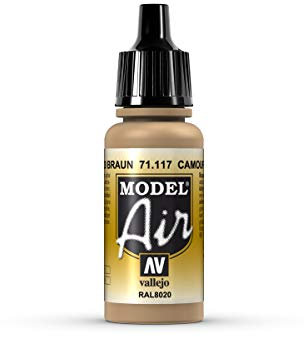 Farbe Vallejo Model Air 71117 Camouflage Brown (17ml)