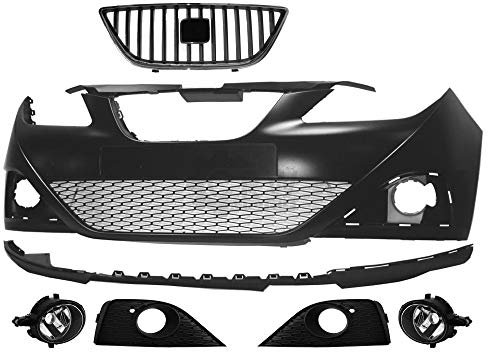 Set Stoßstange vorne +Nebel+Zubehör für Seat Ibiza 6J 6P Bj. 08-12